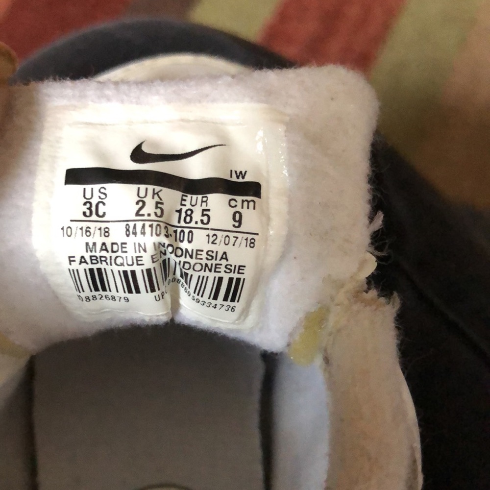Nike Air Force 1 Soft Bottom Crib - Picture 6 of 7